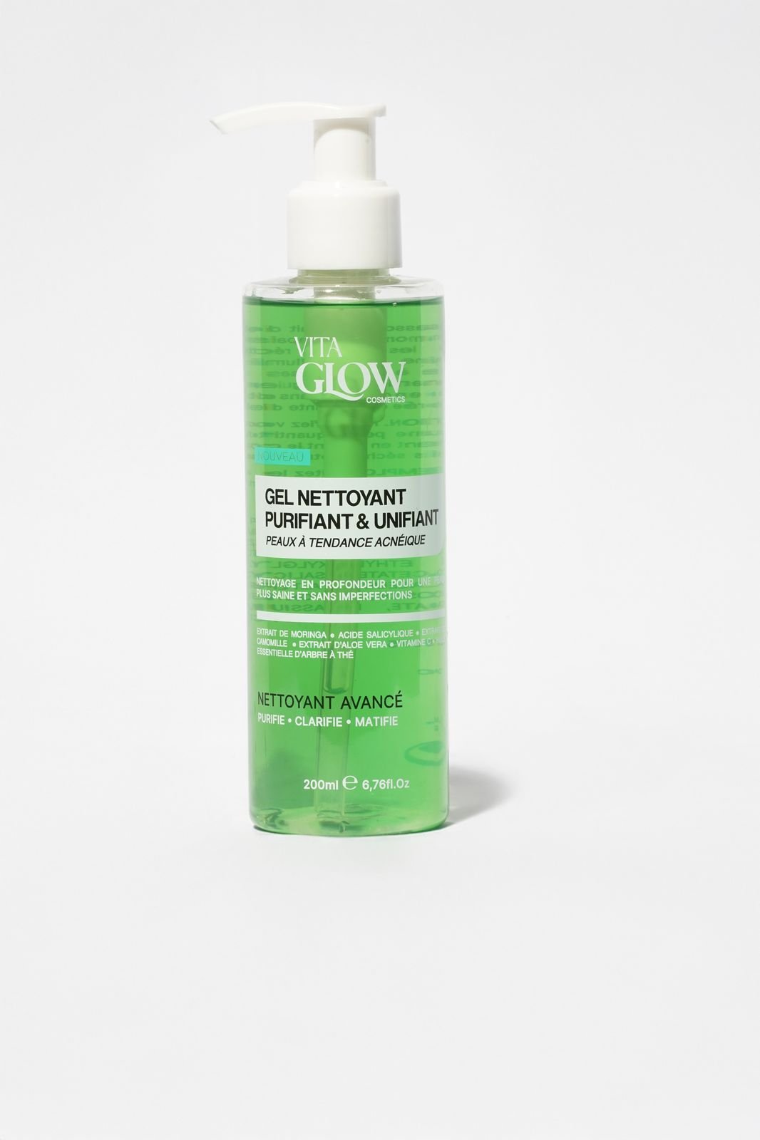 Gel Nettoyant Peau Acnéique - 200ml